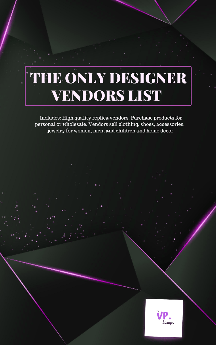 Designer deals clothing vendors